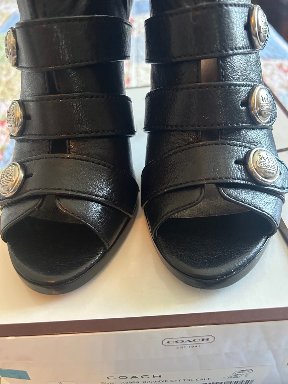 Vintage Coach Pauline Brandie ankle boot

New in box - Picture 5 of 8